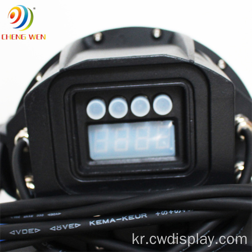 18PCS 10W RGBW LED 파등 방수 파